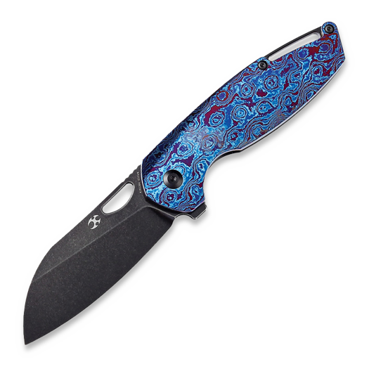 Nóż składany Kansept Knives Model 6 Timascus/Black Anodized Ti