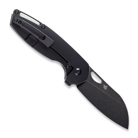 Kansept Knives Model 6 Timascus/Black Anodized Ti sulankstomas peilis