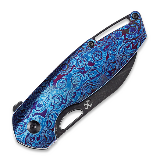 Kansept Knives Model 6 Timascus/Black Anodized Ti kääntöveitsi