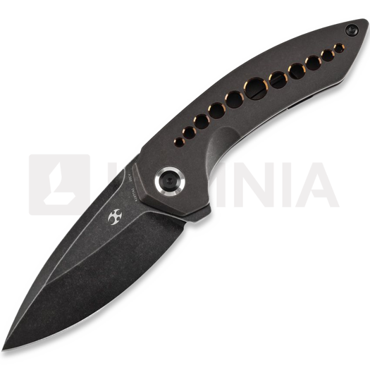 Zav&iacute;rac&iacute; nůž Kansept Knives ODD 21 Black Stonewash