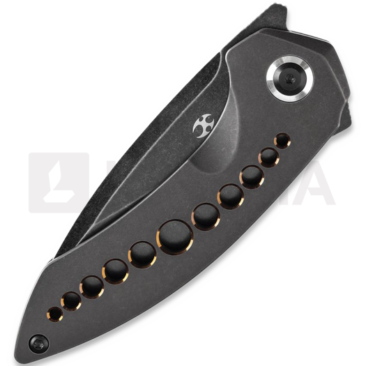 Kansept Knives ODD 21 Black Stonewash kääntöveitsi