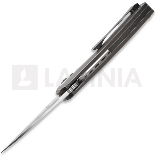 Kansept Knives ODD 21 Damascus Blackwash foldekniv