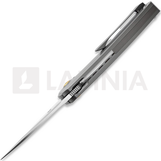 Couteau pliant Kansept Knives ODD 21 Damascus Gray