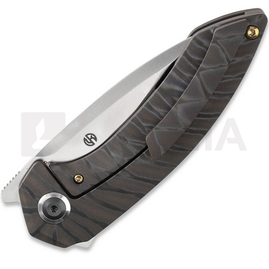 Kansept Knives ODD 21 Tiger Stripe kääntöveitsi