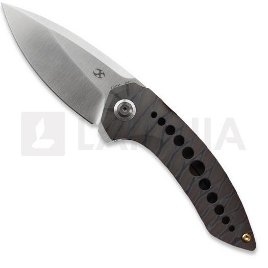 Kansept Knives ODD 21 Tiger Stripe sulankstomas peilis
