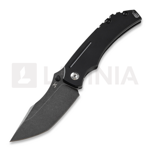 Kansept Knives Pelican EDC Framelock kääntöveitsi, musta