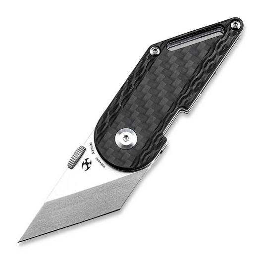 Kansept Knives Pinkerton Dash Linerlock Twill CF fällkniv