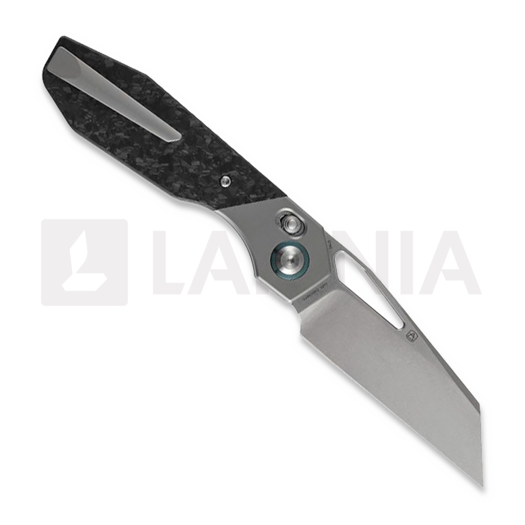 Kansept Knives QTRO Wharncliffe &ouml;sszecsukhat&oacute; k&eacute;s, CF Shredded