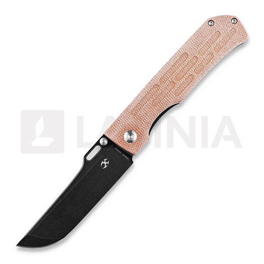 Kansept Knives Reedus Brown Micarta 접이식 나이프