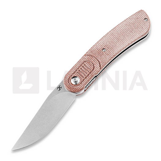 Saliekams nazis Kansept Knives Reverie Brown Micarta
