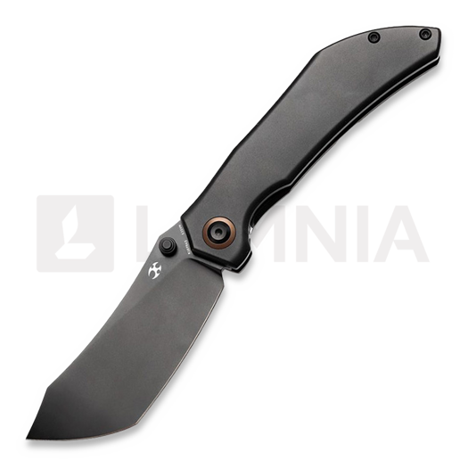 Nóż składany Kansept Knives Tipper, czarny