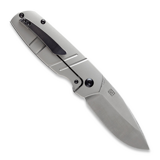 Kansept Knives Turaco Bead Blasted Titanium kääntöveitsi