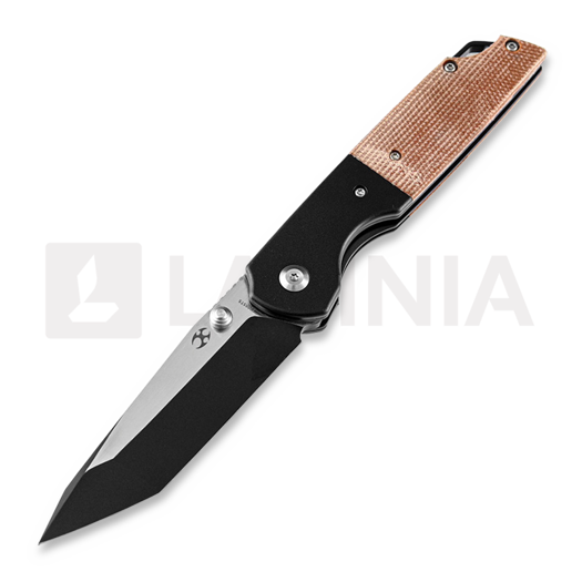 Kansept Knives Warrior Linerlock Brn Micarta fällkniv