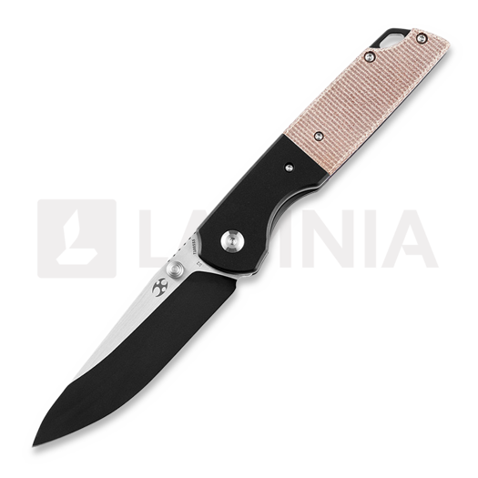 Kansept Knives Warrior Linerlock Micarta kääntöveitsi, ruskea