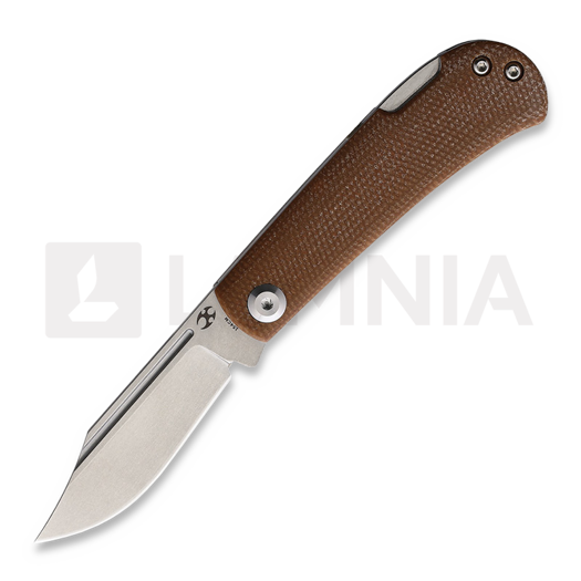 Kansept Knives Wedge 折叠刀, 褐色