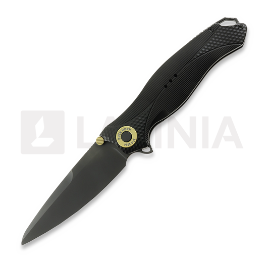 KARBON Buckhorn Aluminum Black סכין מתקפלת