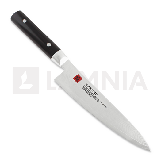 Kasumi Damascus Gyuto japanese kitchen knife