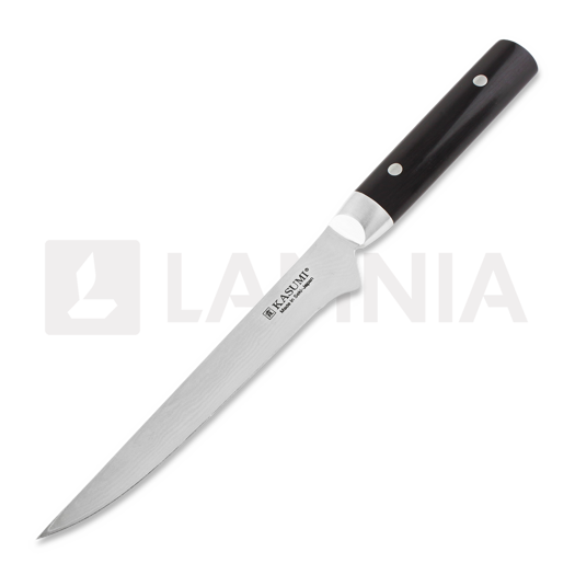 Japanese kitchen knife Kasumi Damascus Honenuki