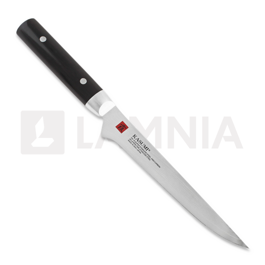Kasumi Damascus Honenuki japanese kitchen knife