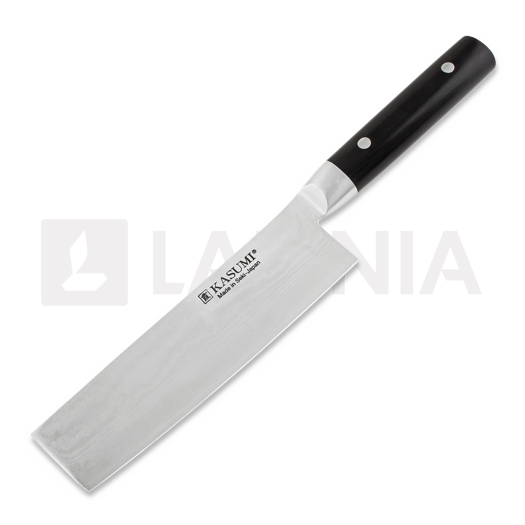 Kasumi Damascus Nakiri 17cm japanese kitchen knife