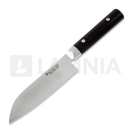 Kasumi Damascus Santoku 13cm japanese kitchen knife