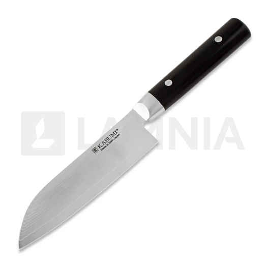 Kasumi Damascus Santoku 13cm japanese kitchen knife