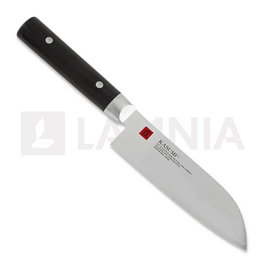Kasumi Damascus Santoku 13cm japanese kitchen knife