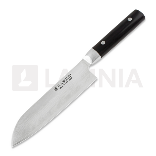 Kasumi Damascus Santoku 18cm japanese kitchen knife