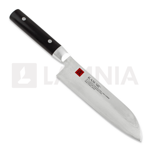 Kasumi Damascus Santoku 18cm japanese kitchen knife