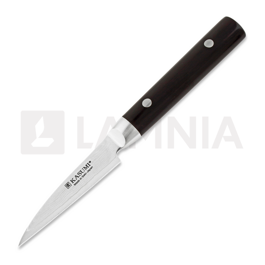Kasumi Damascus Yasai 8cm japanese kitchen knife