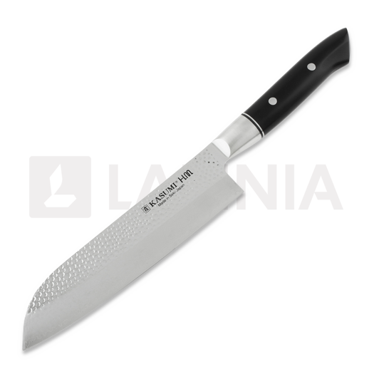 Japanese kitchen knife Kasumi Hammer Santoku 18cm