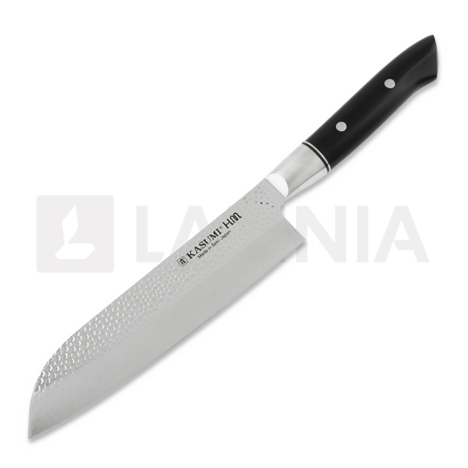 Japanese kitchen knife Kasumi Hammer Santoku 18cm