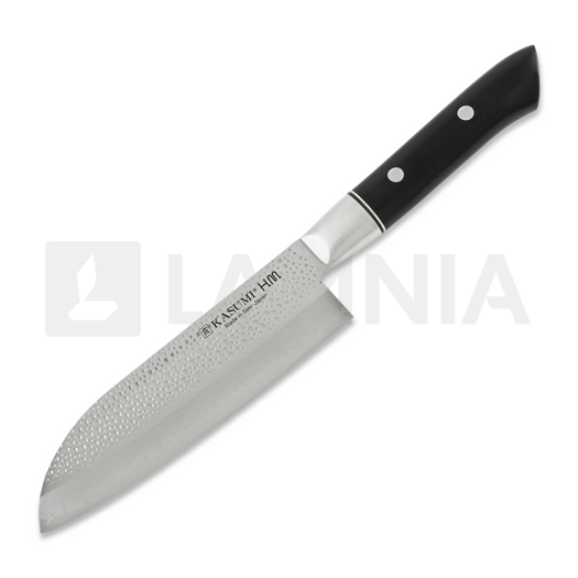 Japanese kitchen knife Kasumi Hammer Small Santoku 13cm