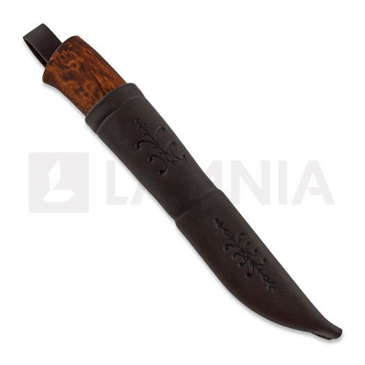 Kauhavan Puukkopaja Askartelupuukko 77 finnish Puukko knife, stained