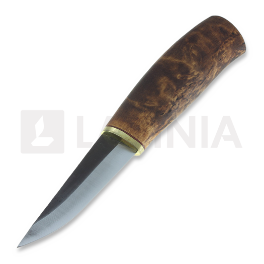 Cuțit finlandez Kauhavan Puukkopaja Askartelupuukko 80, stained