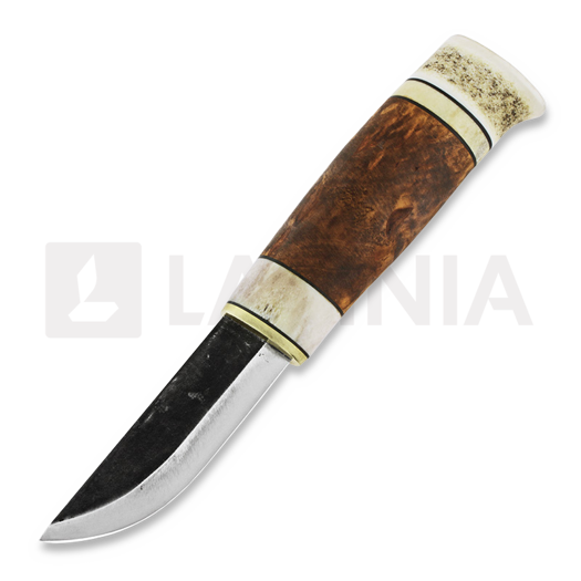 Kauhavan Puukkopaja Eräpuukko Messer, stained