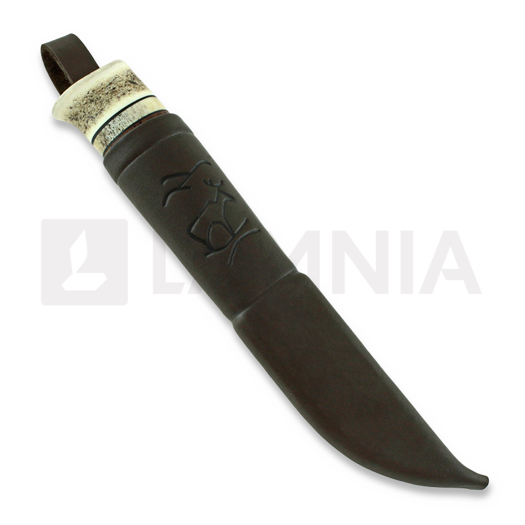 Coltello Kauhavan Puukkopaja Eräpuukko, stained