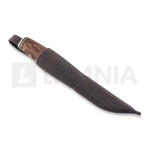 Coltello finlandese Kauhavan Puukkopaja Koristepuukko 80, stained