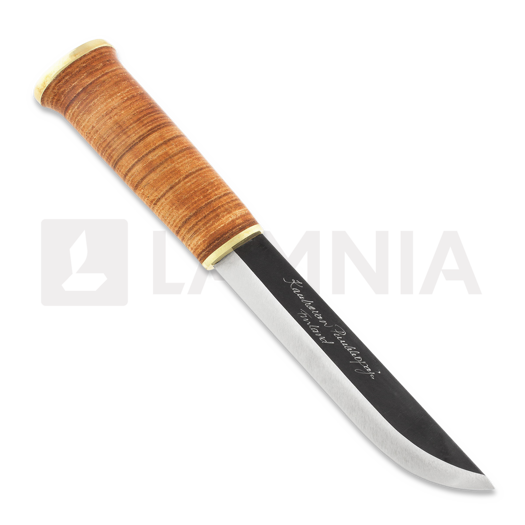 Coltello Kauhavan Puukkopaja Leuku knife, Cuoio