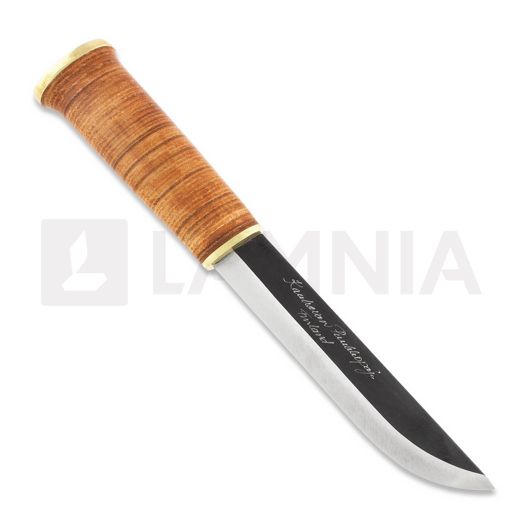 Kauhavan Puukkopaja Leuku knife, Leather