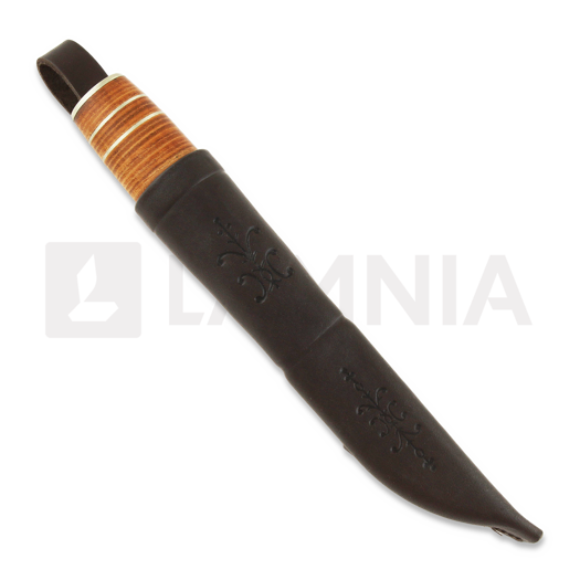 Kauhavan Puukkopaja Nahkapää 77 finnish Puukko knife