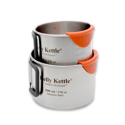 Kelly Kettle Cups – Twin pack 350 & 500ml