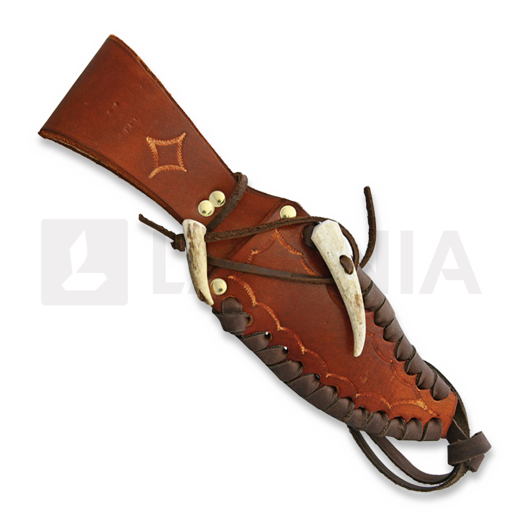 Ken Richardson Knives Bowie Crown Horn Handle