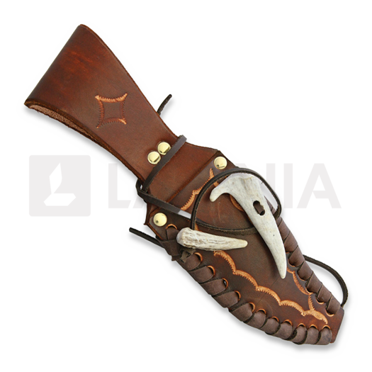 Ken Richardson Knives Bowie with Turquoise Inlay