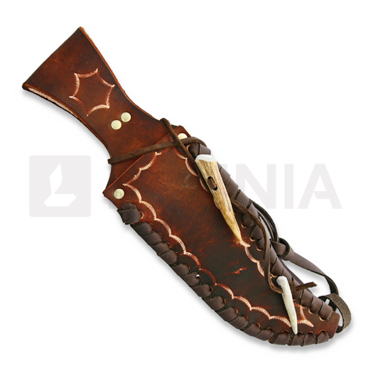 Ken Richardson Knives Bowie with Turquoise Inlay