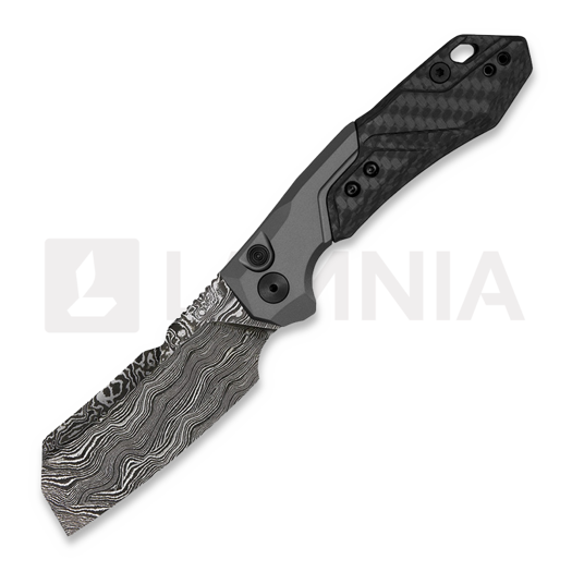 Nóż składany Kershaw Auto Launch 14, Damascus 7850BLKDAM