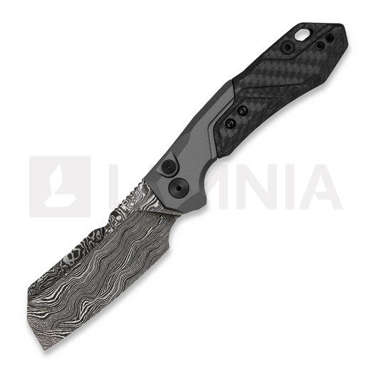 Nóż składany Kershaw Auto Launch 14, Damascus 7850BLKDAM