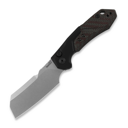 Nóż składany Kershaw Auto Launch 14, Stonewash, Red CF 7850RDSW