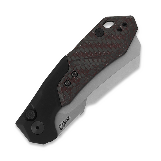 Kershaw Auto Launch 14 k&auml;&auml;nt&ouml;veitsi, Stonewash, Red CF 7850RDSW