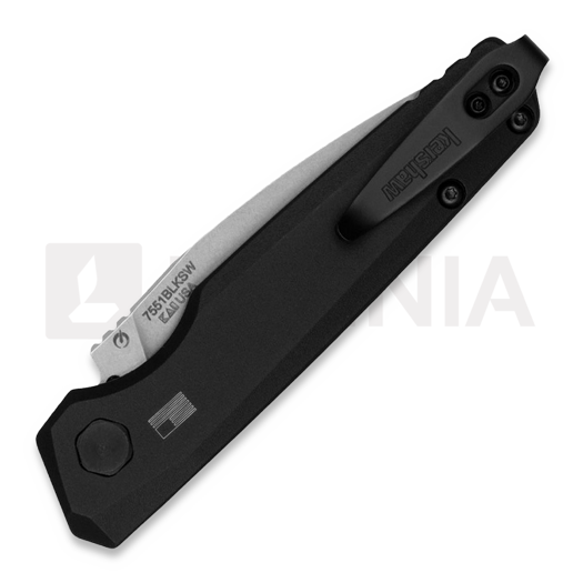 Coltello pieghevole Kershaw Auto Launch 18 Black Stonewash 7551BLKSW